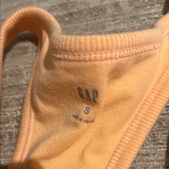 Women's Old Navy Racerback Tank Top Set - Neon Orange and White - Picture 4 of 4